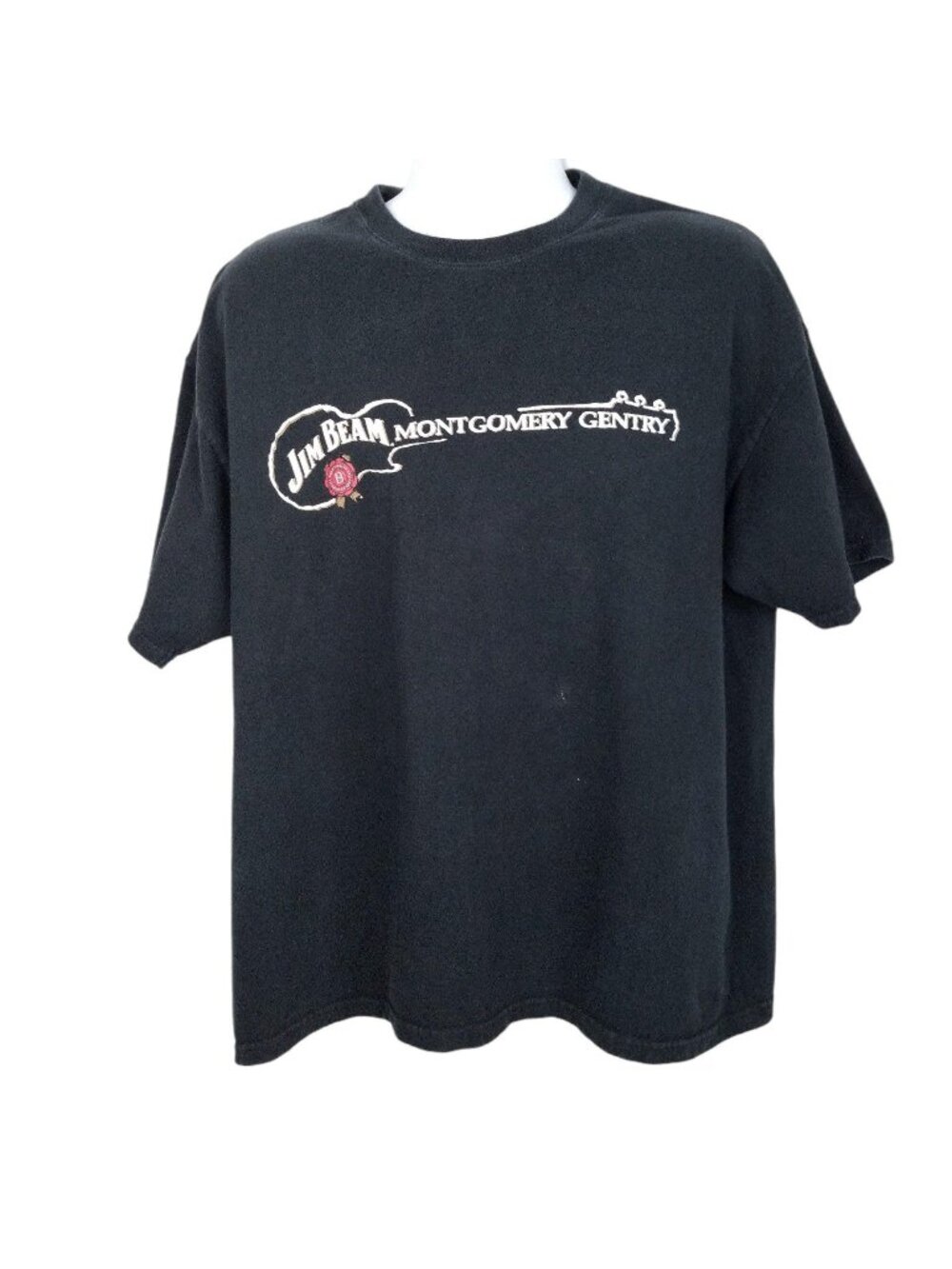 Montgomery Gentry Jim Beam Chicago Shirt XL Double Sided Graphic Tour Vtg 2003